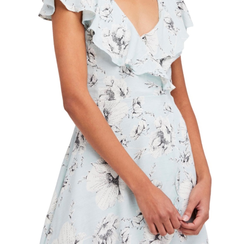 Free People French Quarter Wrap Dress - Picture 1 of 8